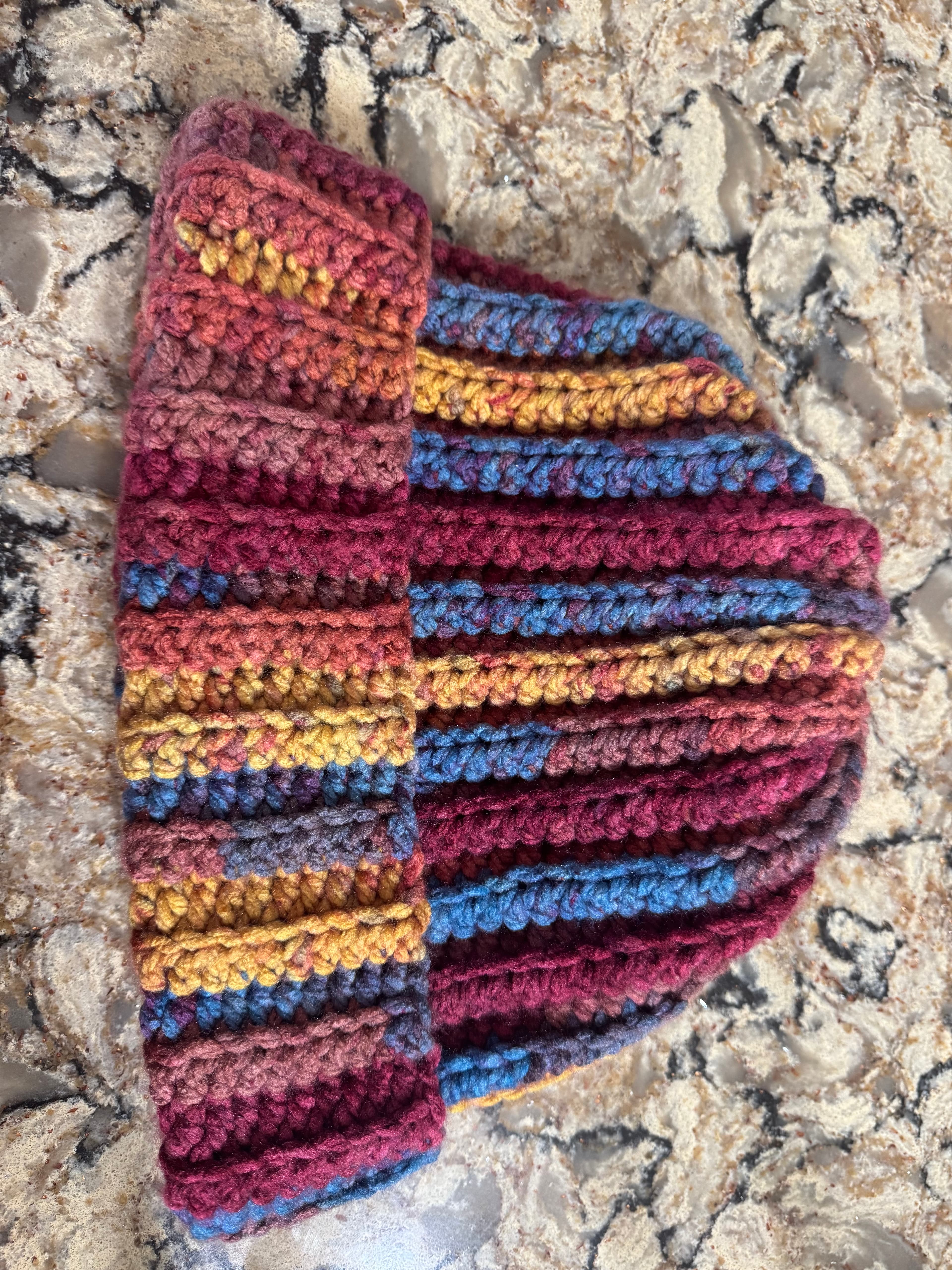 Beanie - Dark Colorful